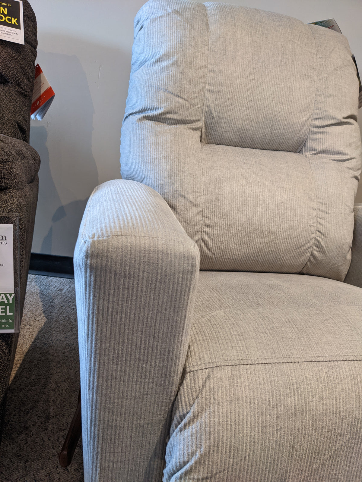 Casey Power Rocker Recliner - Pearl Casey Power Rocker Recliner - Pearl
