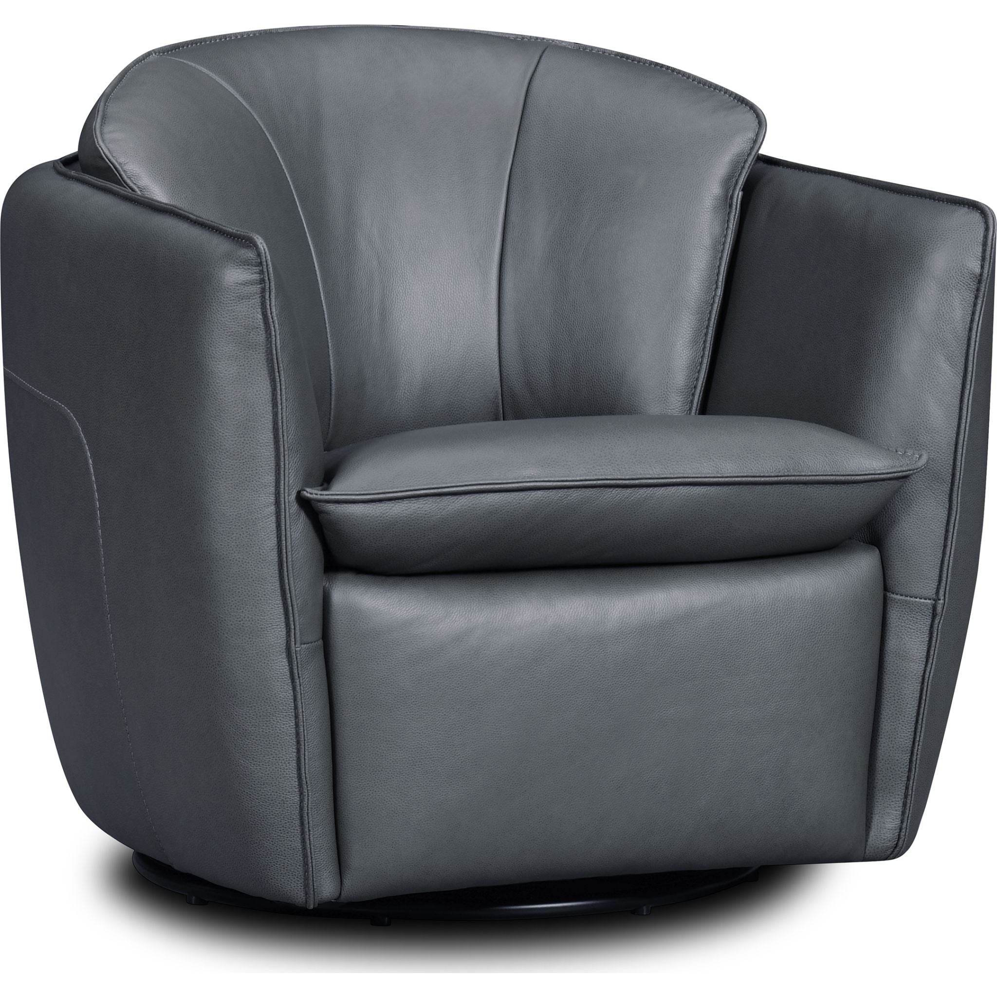 Tenth+Maple Bliss Swivel Chair - Ranger Gravel
