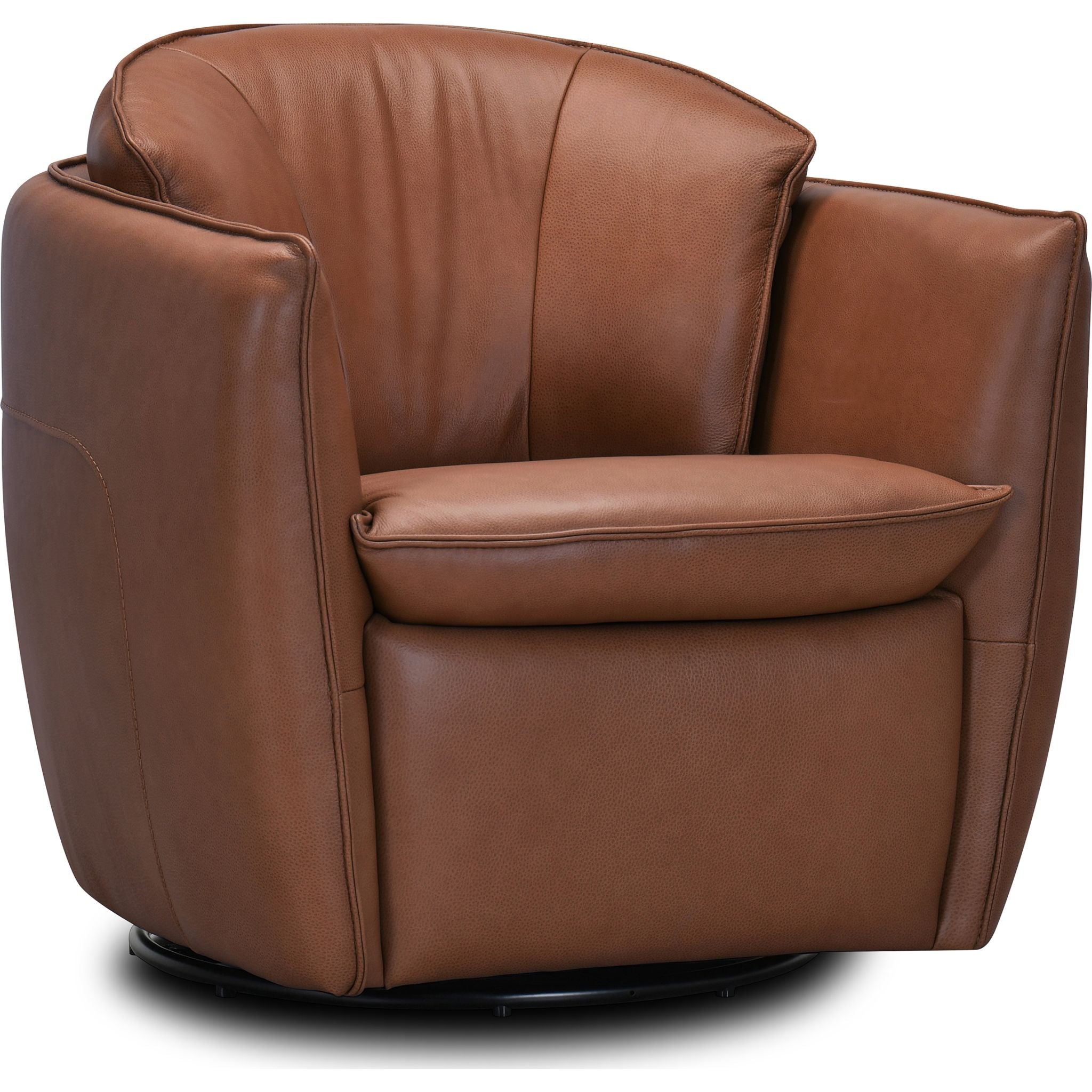 Tenth+Maple Bliss Swivel Chair - Ranger Caramel
