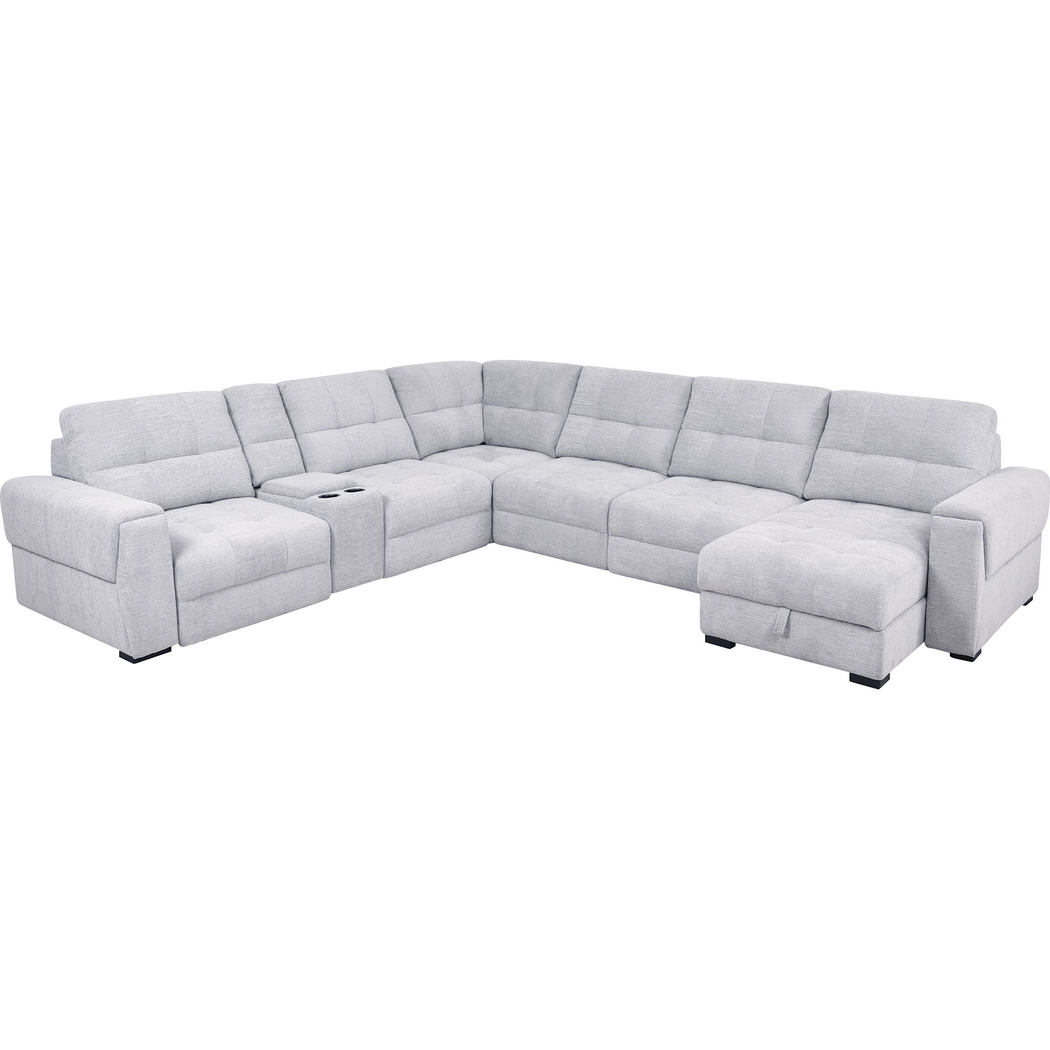 Xpand 7 Piece Power Modular Sectional
