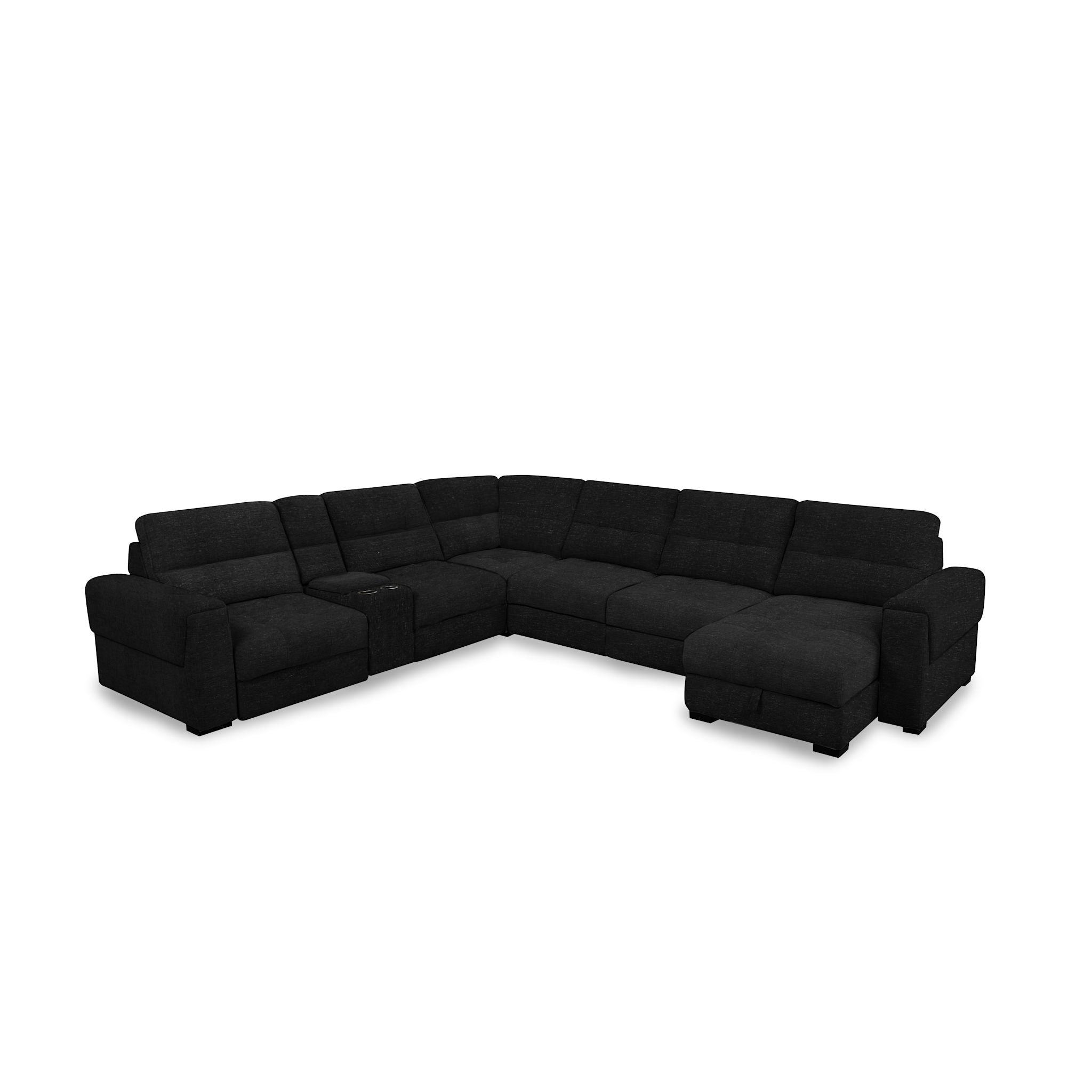 Xpand 7 Piece Power Modular Sectional