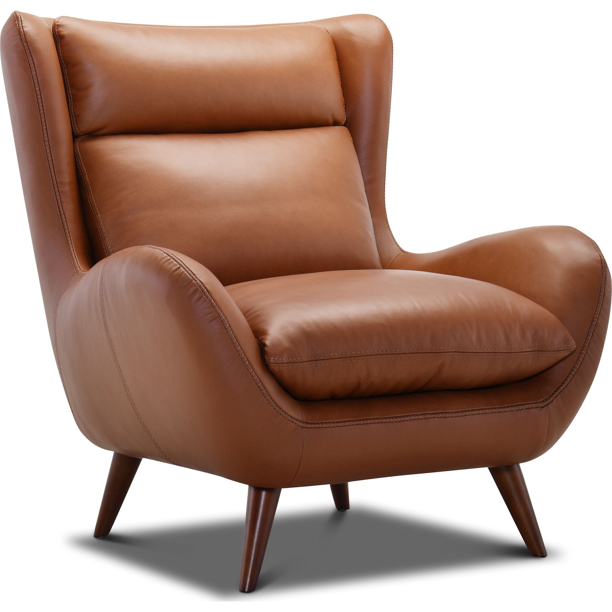 Tenth+Maple Delight Accent Chair - Ranger Caramel