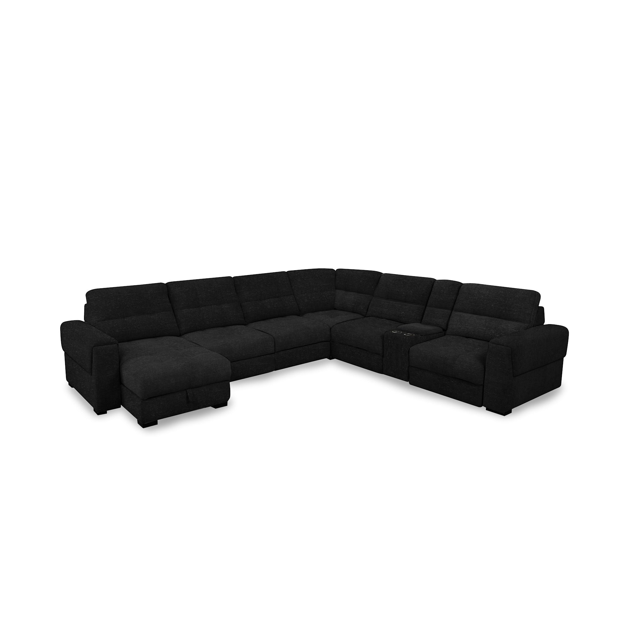 Xpand 7 Piece Power Modular Sectional