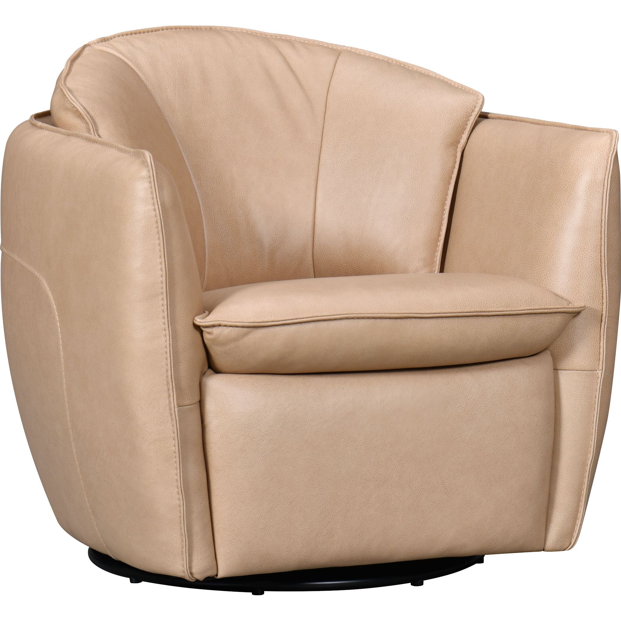 Tenth+Maple Bliss Swivel Chair - Texas Stone