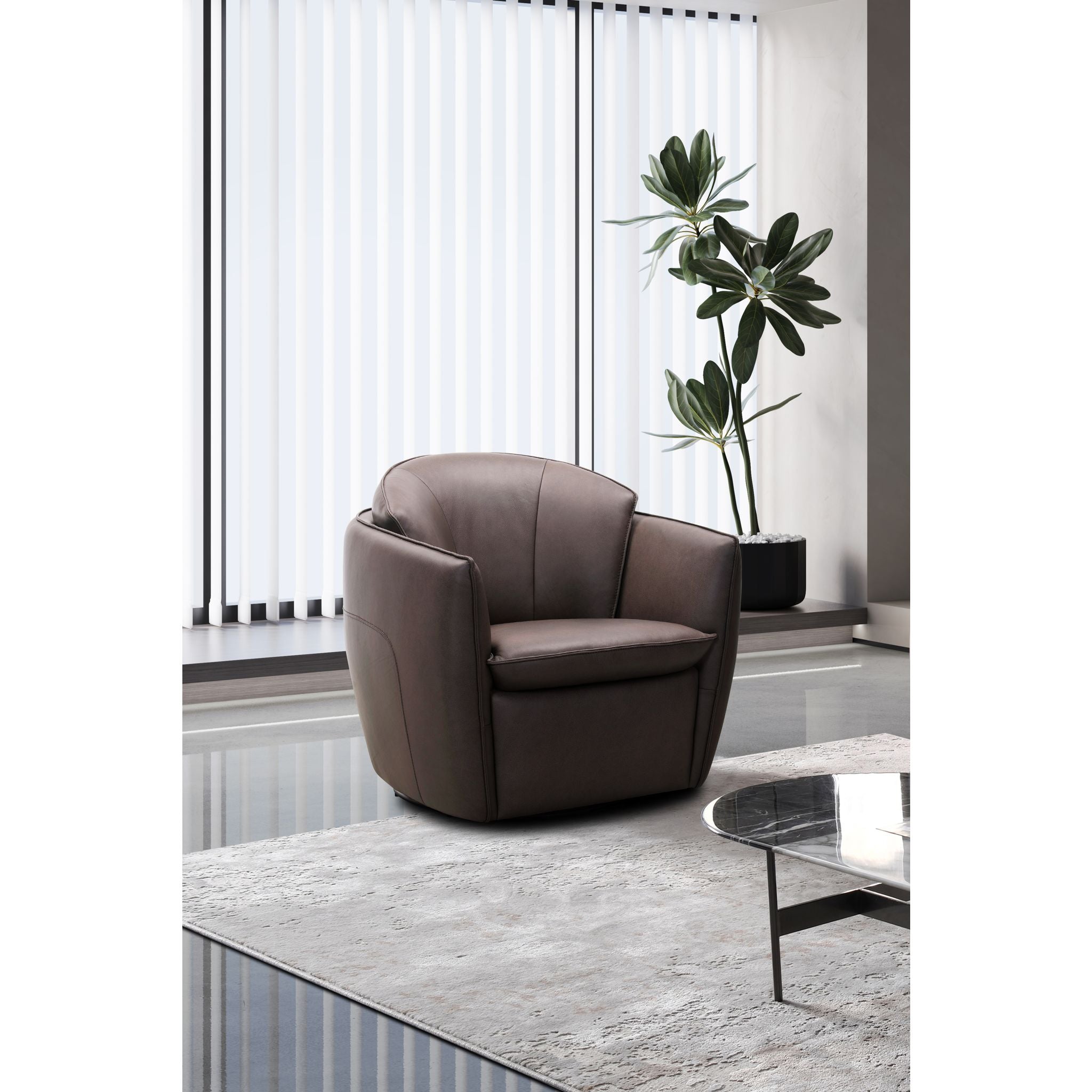 Tenth+Maple Bliss Swivel Chair