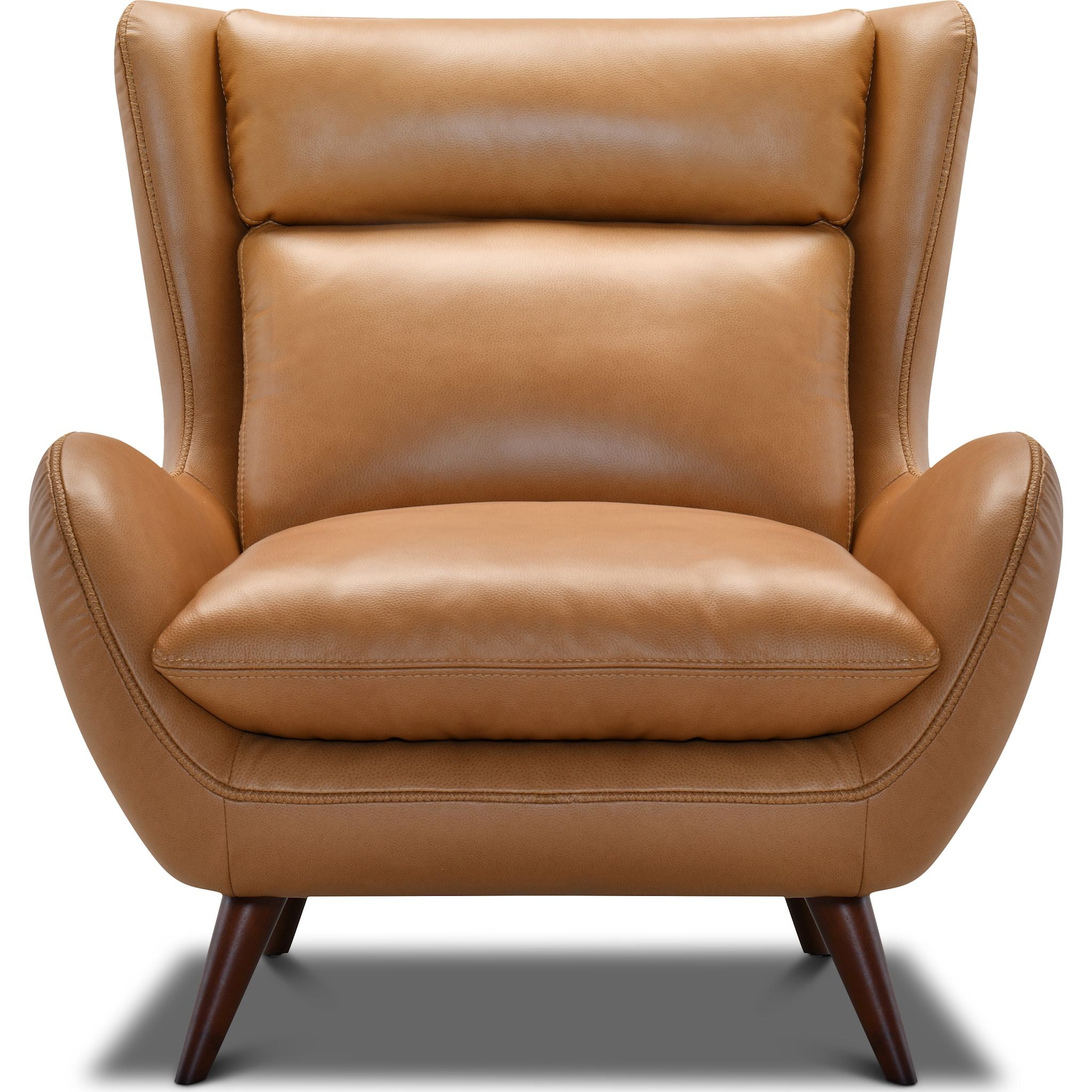Tenth+Maple Delight Accent Chair - Texas Toffee