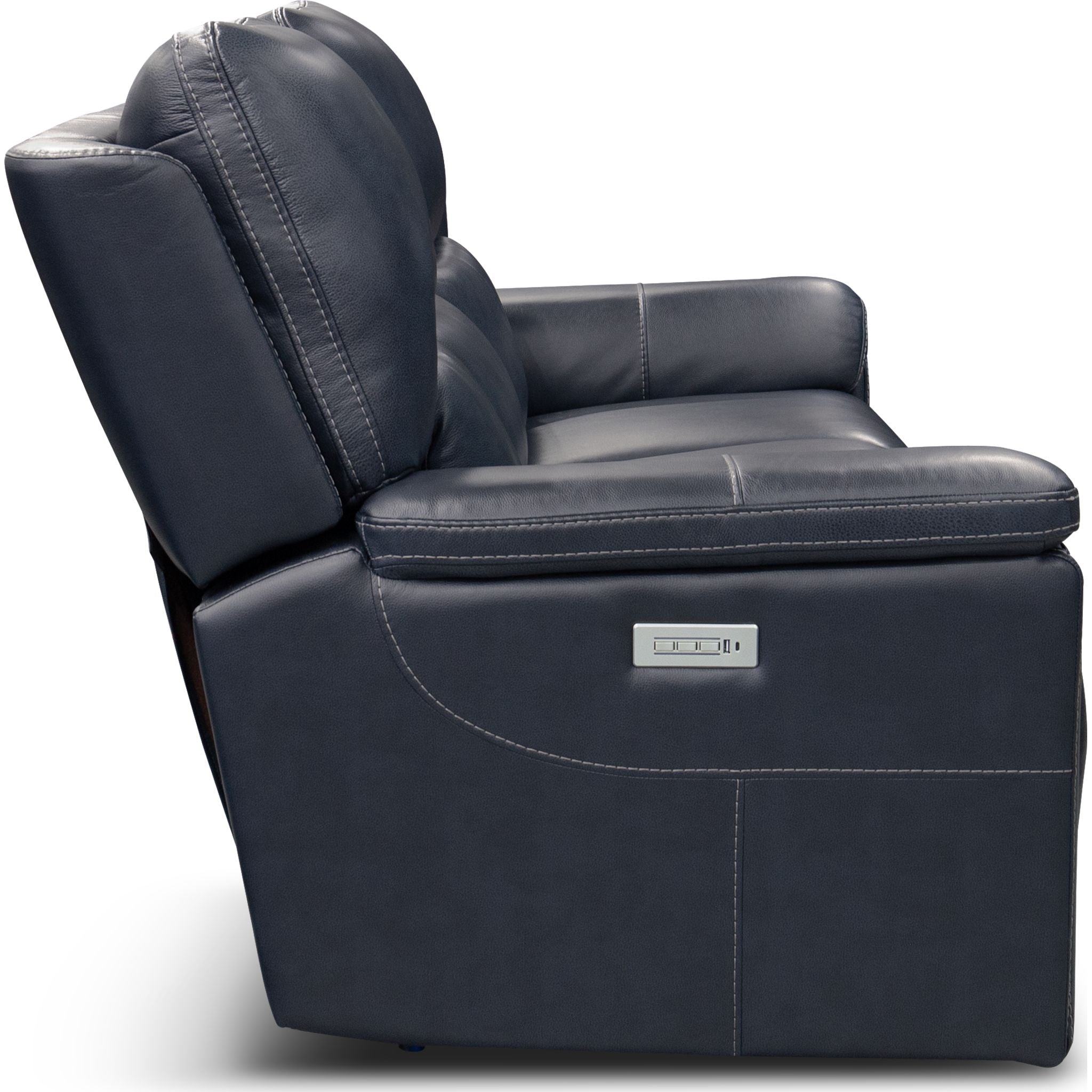 Edward Power Reclining Sofa with Immersive Audio - Sorrento Ocean