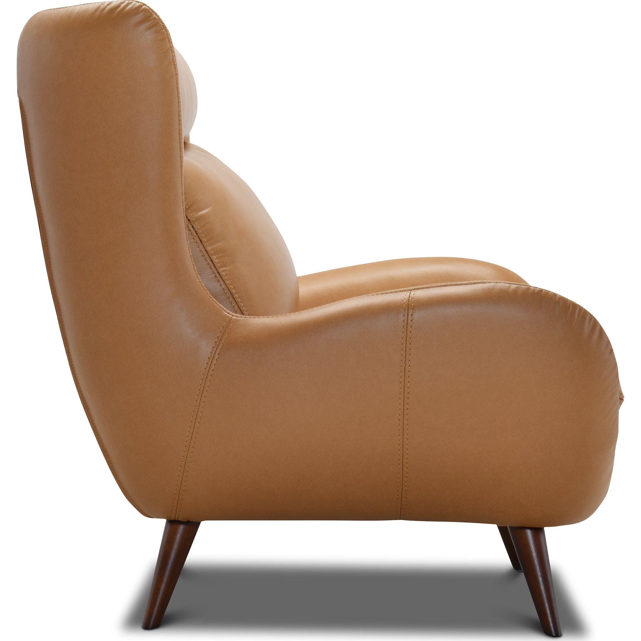 Tenth+Maple Delight Accent Chair - Texas Toffee