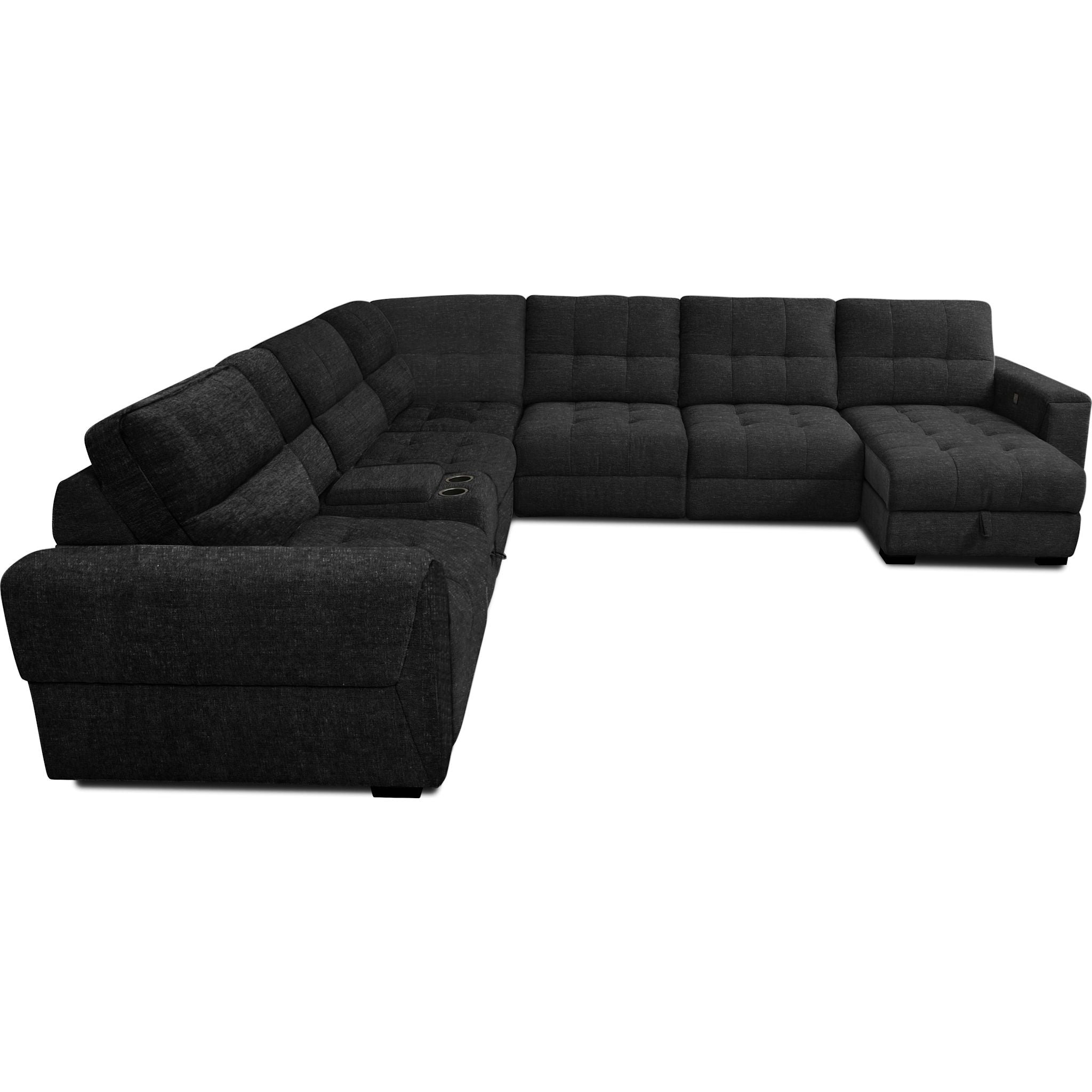 Xpand 7 Piece Power Modular Sectional