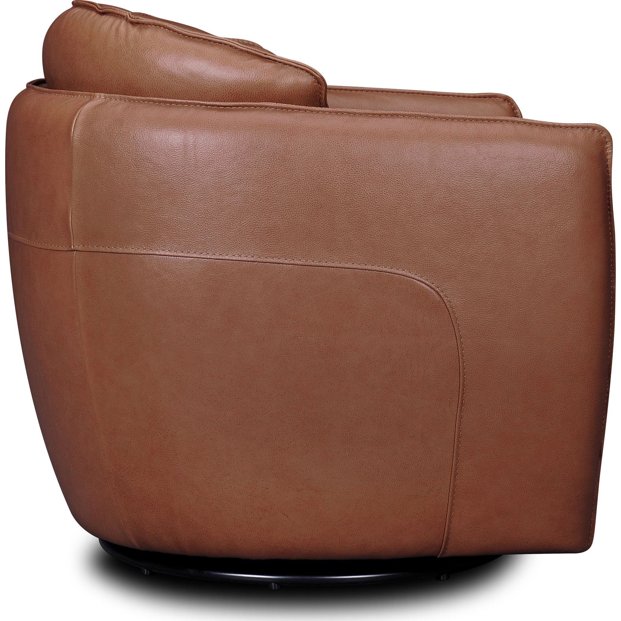 Tenth+Maple Bliss Swivel Chair - Ranger Caramel