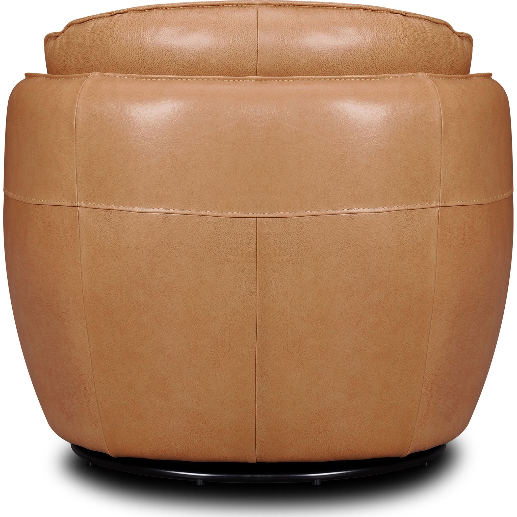 Tenth+Maple Bliss Swivel Chair - Texas Toffee