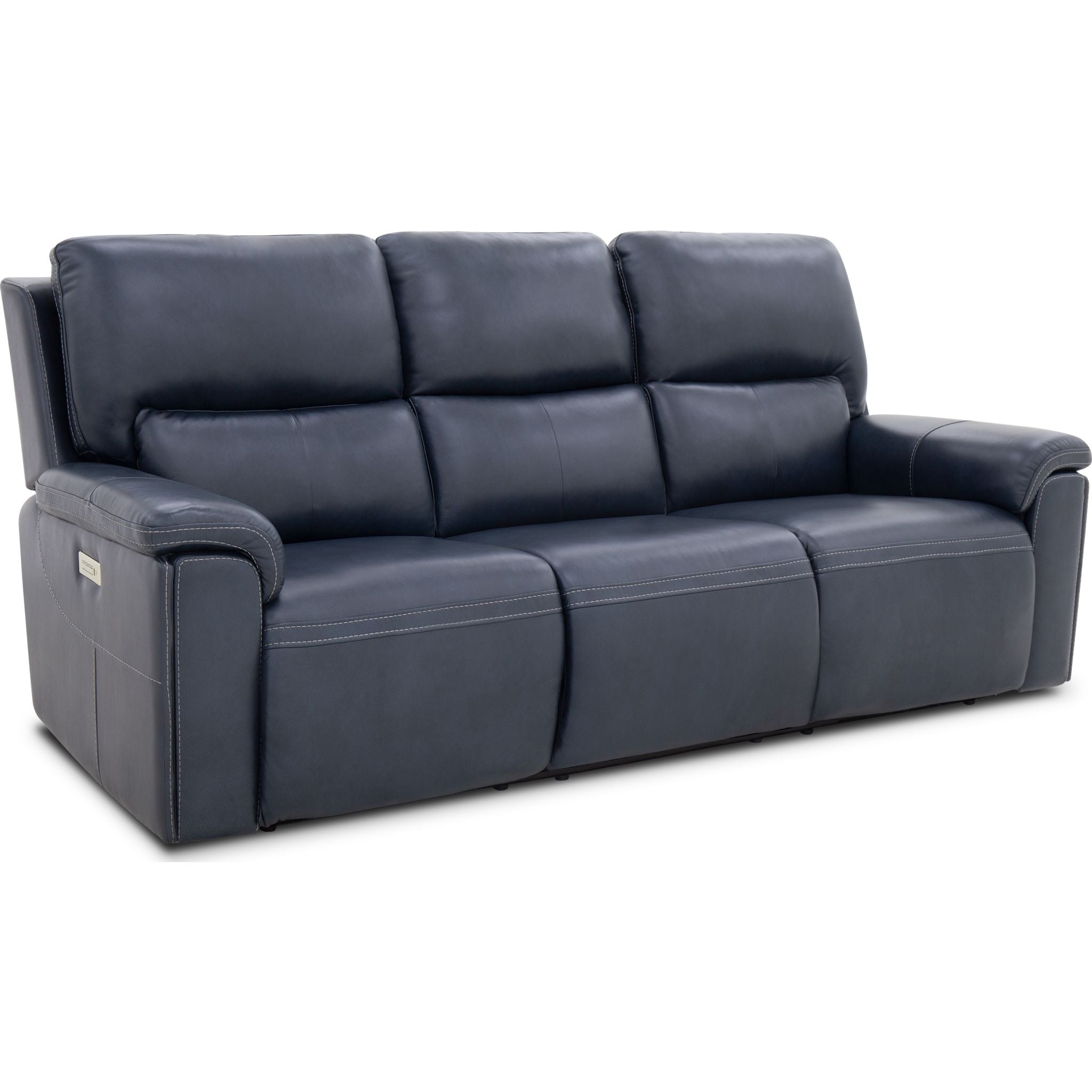 Edward Power Reclining Sofa with Immersive Audio - Sorrento Ocean