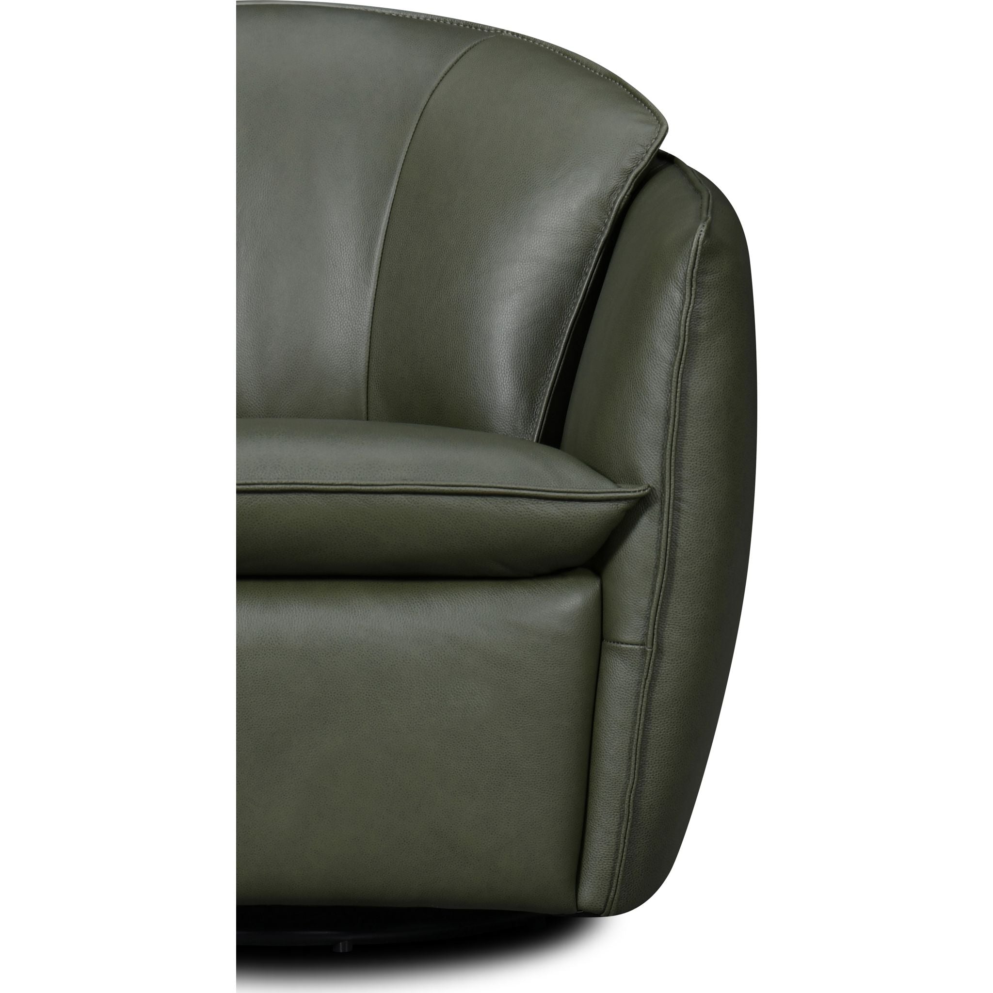 Tenth+Maple Bliss Swivel Chair - Ranger Moss