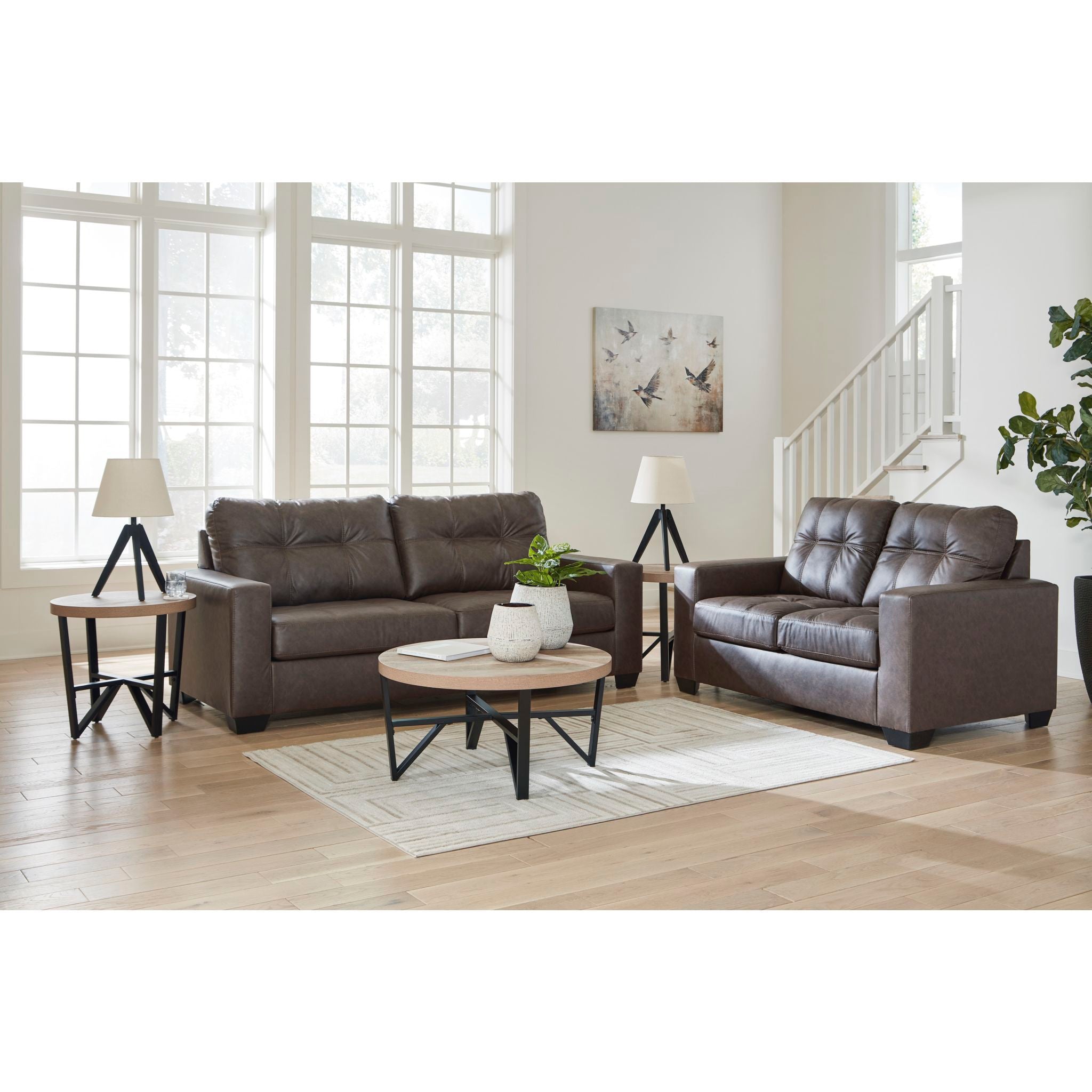 Barlin Mills Sofa - Umber