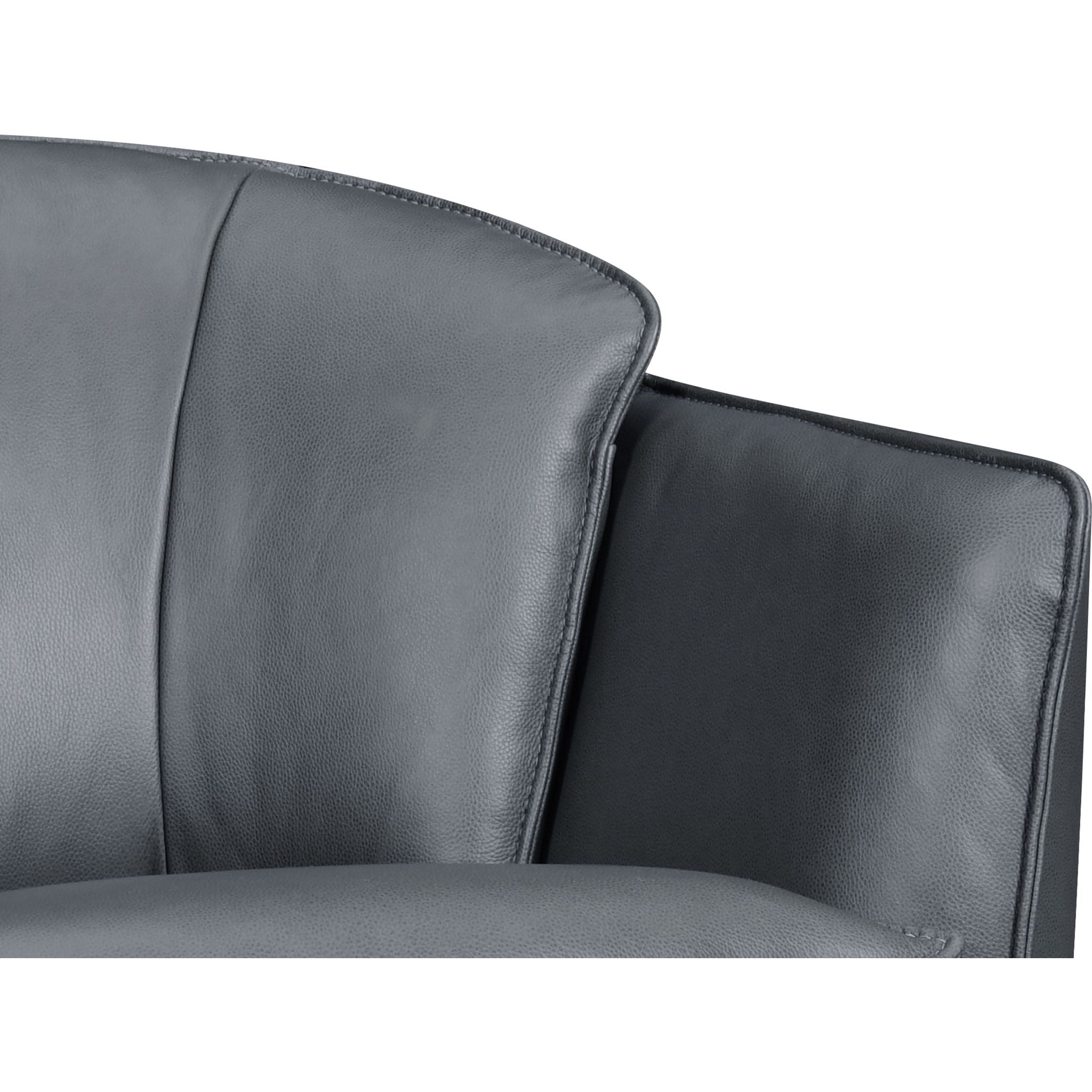 Tenth+Maple Bliss Swivel Chair - Ranger Gravel