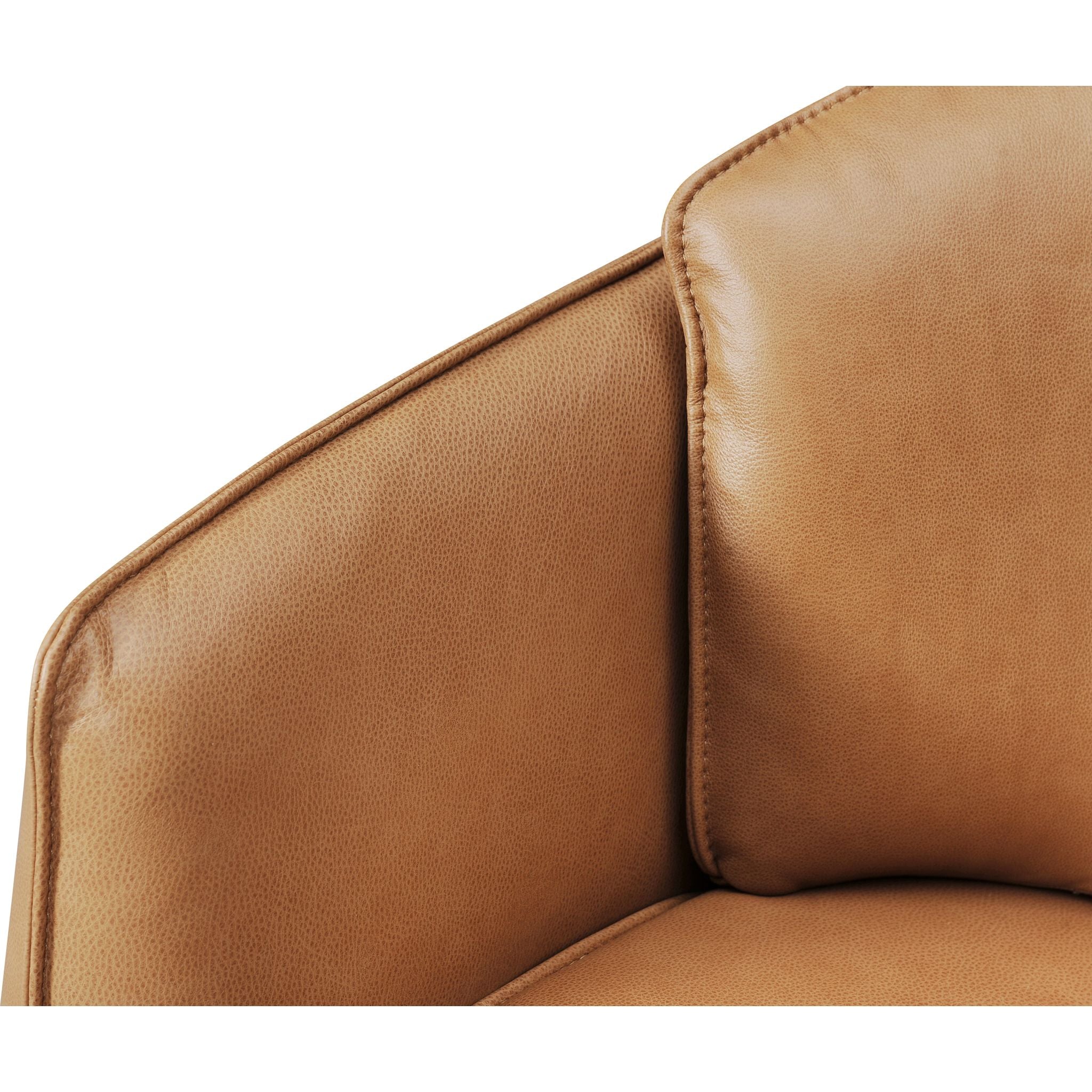 Tenth+Maple Bliss Swivel Chair - Texas Toffee