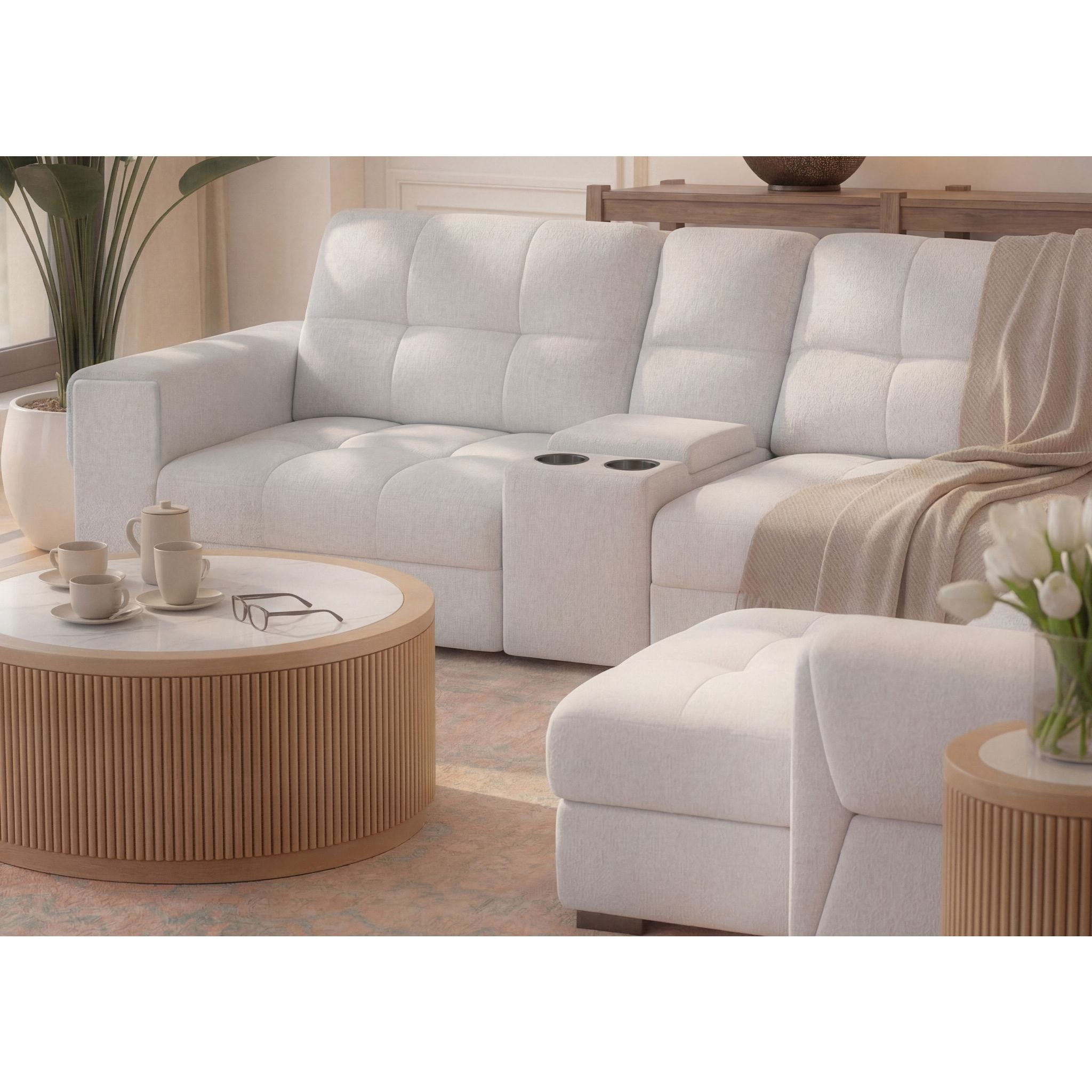 Xpand 7 Piece Power Modular Sectional