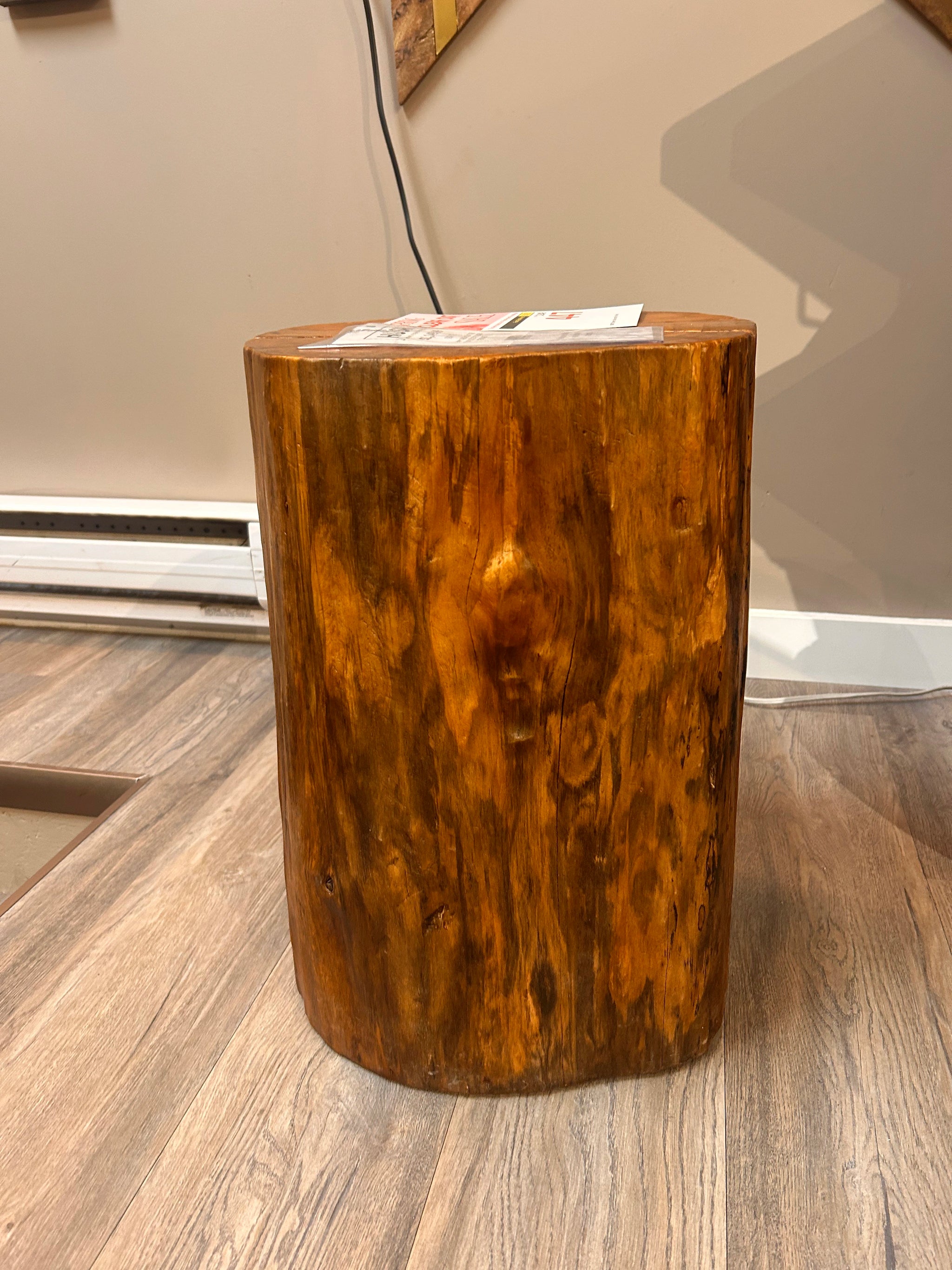 090-773 HAMM Tree Trunk Accent Table